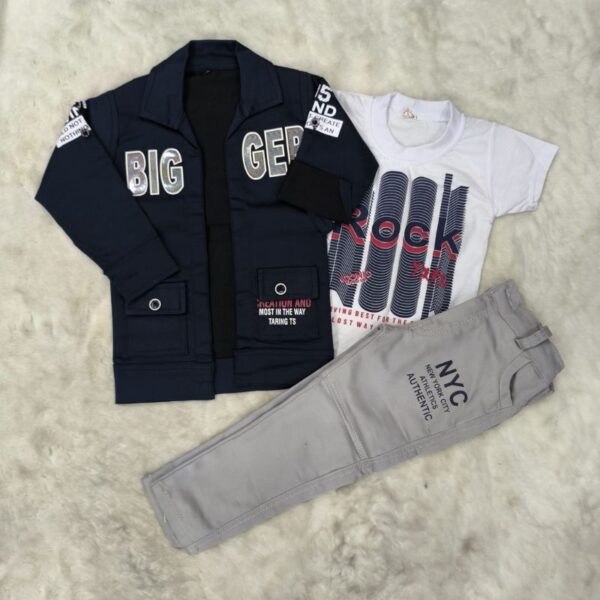 Blue Jacket Set (J.S-3)