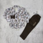 Brown Shirt Pant Set (S.P-8)