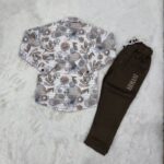 Brown Shirt Pant Set (S.P-8) - Image 2