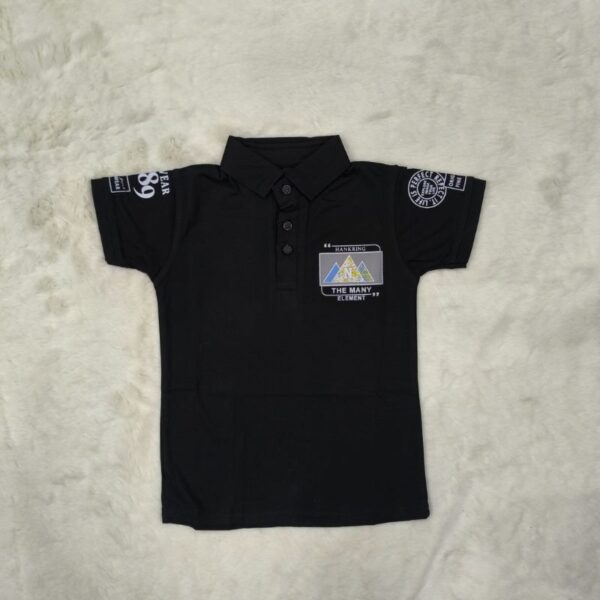 Black Collar T-Shirt (C.T-1)