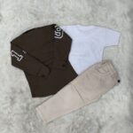 Brown Shirt Pant Set (S.P-1) - Image 2