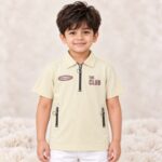 Cream Collar T-Shirt (C.T-4)
