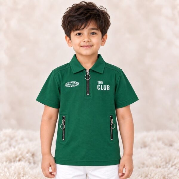 Green Collar T-Shirt (C.T-4)