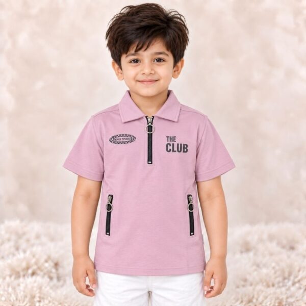 Pink Collar T-Shirt (C.T-4)