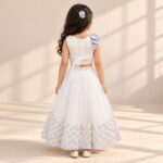 White Lehenga set (L.S-4) - Image 2